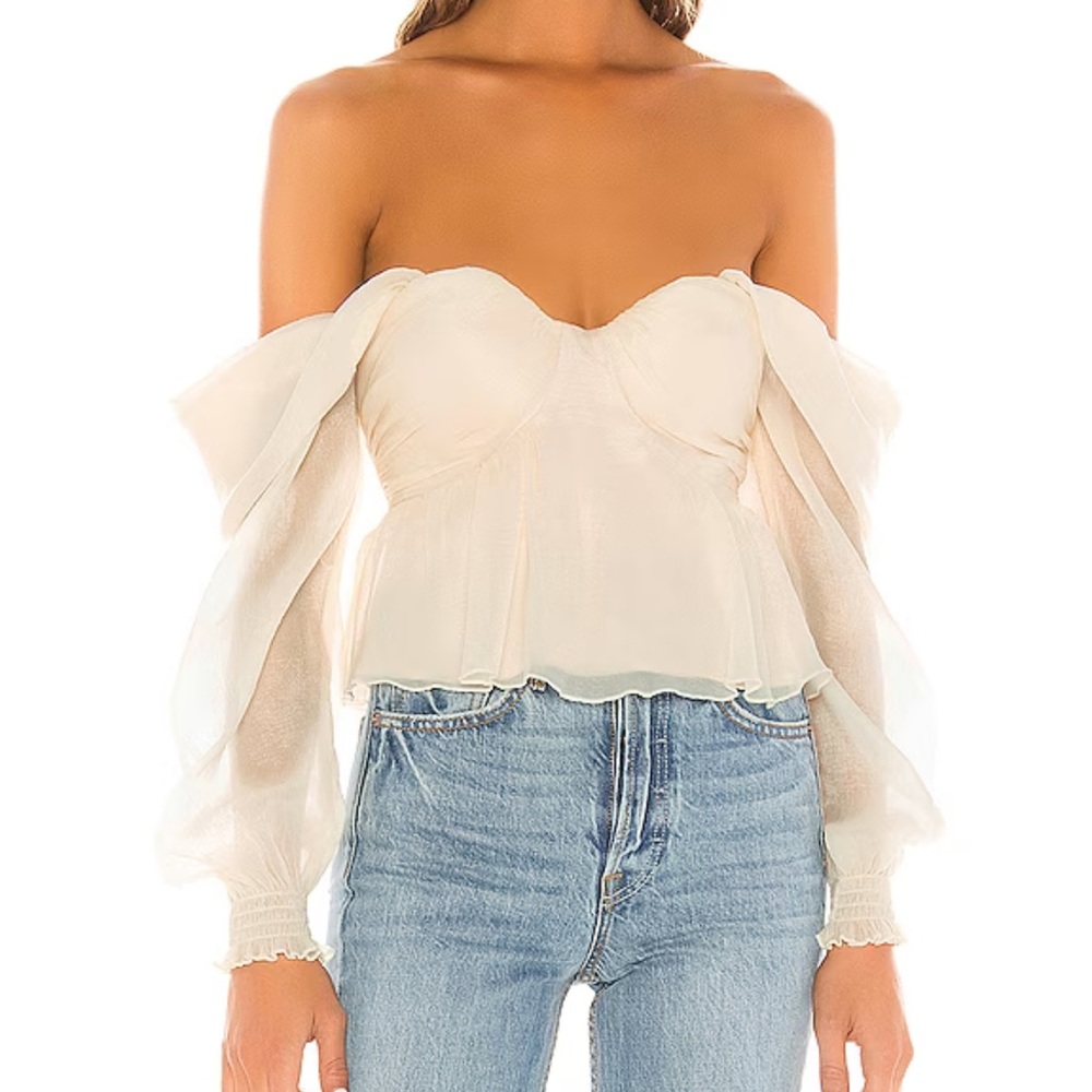 House of Harlow x Revolve Burna Blouse